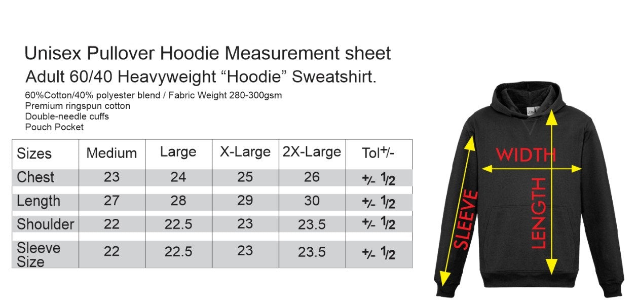 Olive Green Pullover Hoodie – New York Embroidery, Long Sleeve, Casual Sweatshirt with Pocket. Fabric Weight: 280-300 GSM
